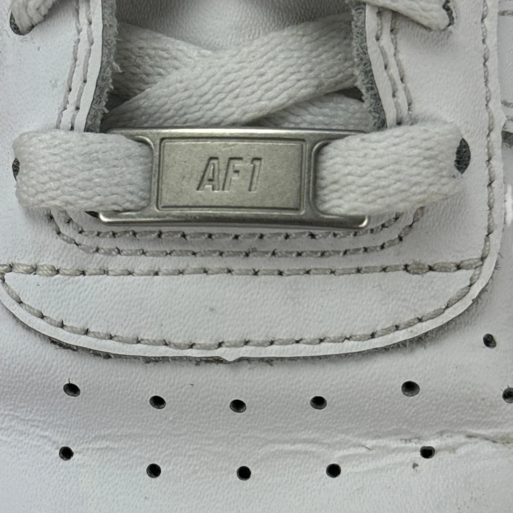 Nike Air Force 1 LE GS Triple White Shoes Low Casual Sneaker DH2920-111 Size 6Y